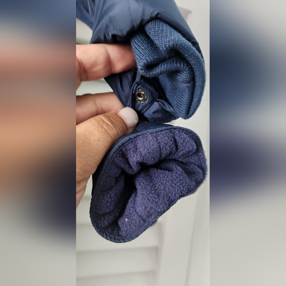 Baby Warm Snowsuit Blue Size 6-9 Months Designed In Portugal Winter lot 4 - Picture 6 of 10